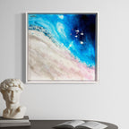 Amalfi Yachts Boats 2 55x55g cm FRAMED