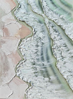 Whitsundays Green Tide - Original Textured Artwork 90x120cm