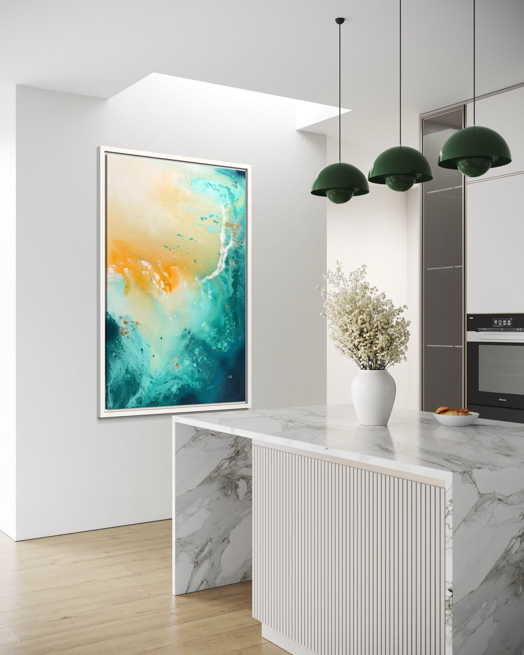 Coastal Painting 1 60x90cm Framed