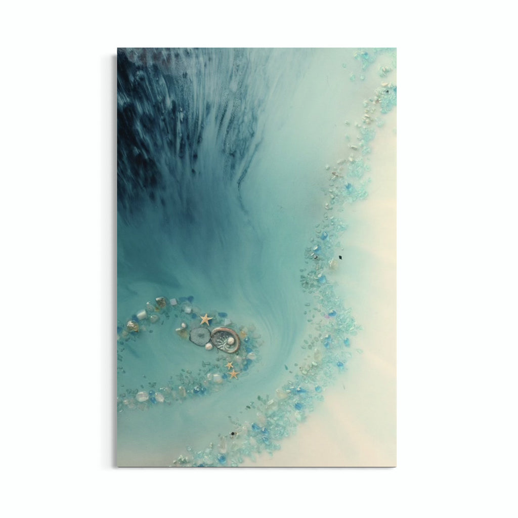 Ocean Dreams: Blue lagoon 1. Limited Edition Art Print