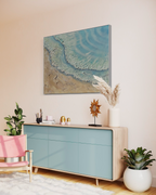 Whitsundays Whitewash - Original Textured Artwork 90x120cm