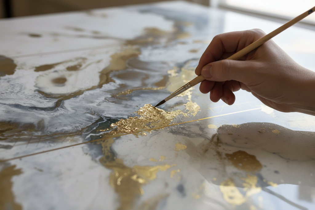 -Gold Marble 1