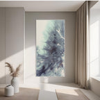 Ocean Dreams: Bronte Abstract Extra Long. Limited Edition Art Print