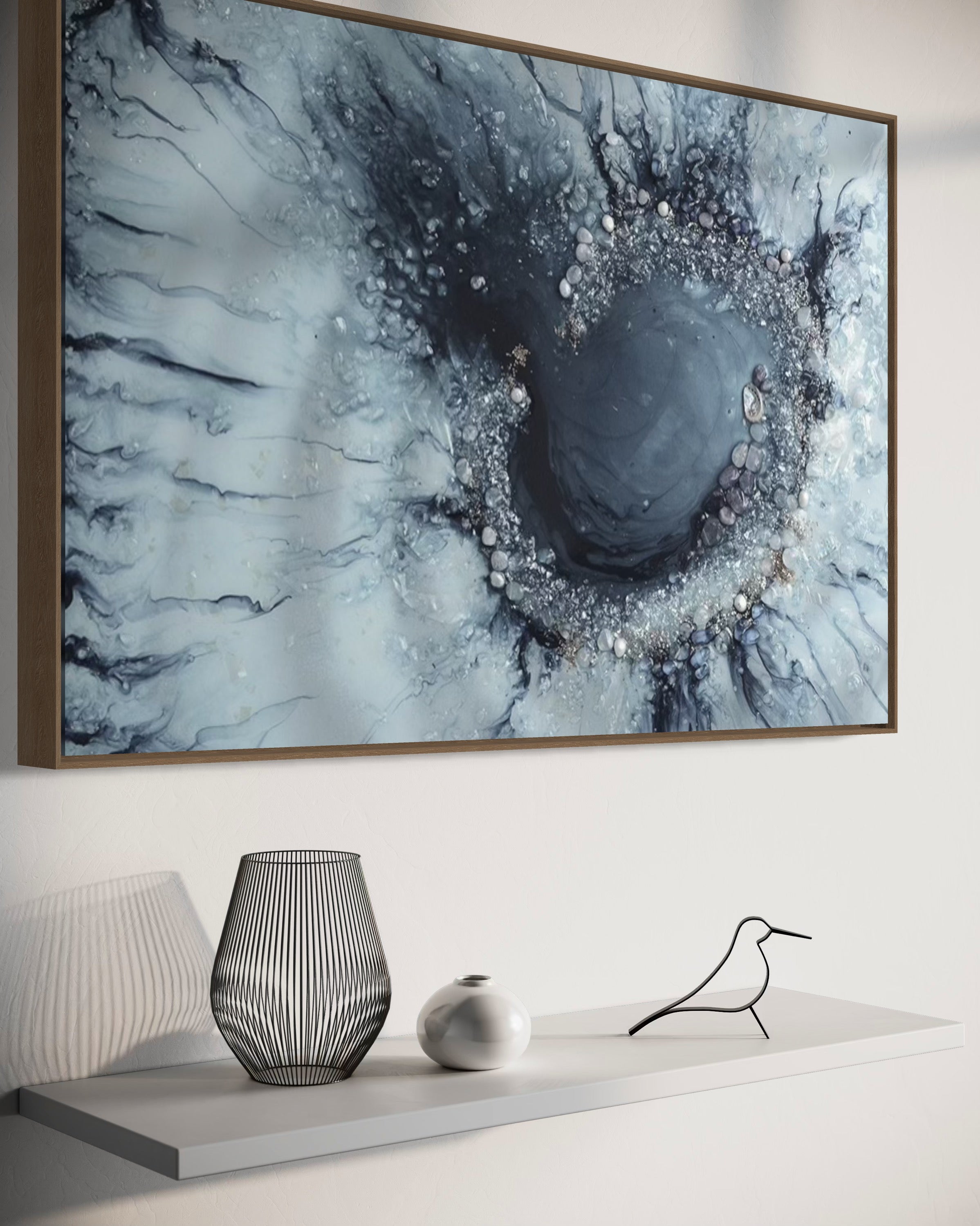 Ocean Dreams: Abstract Reef Beyond 1. Limited Edition Art Print