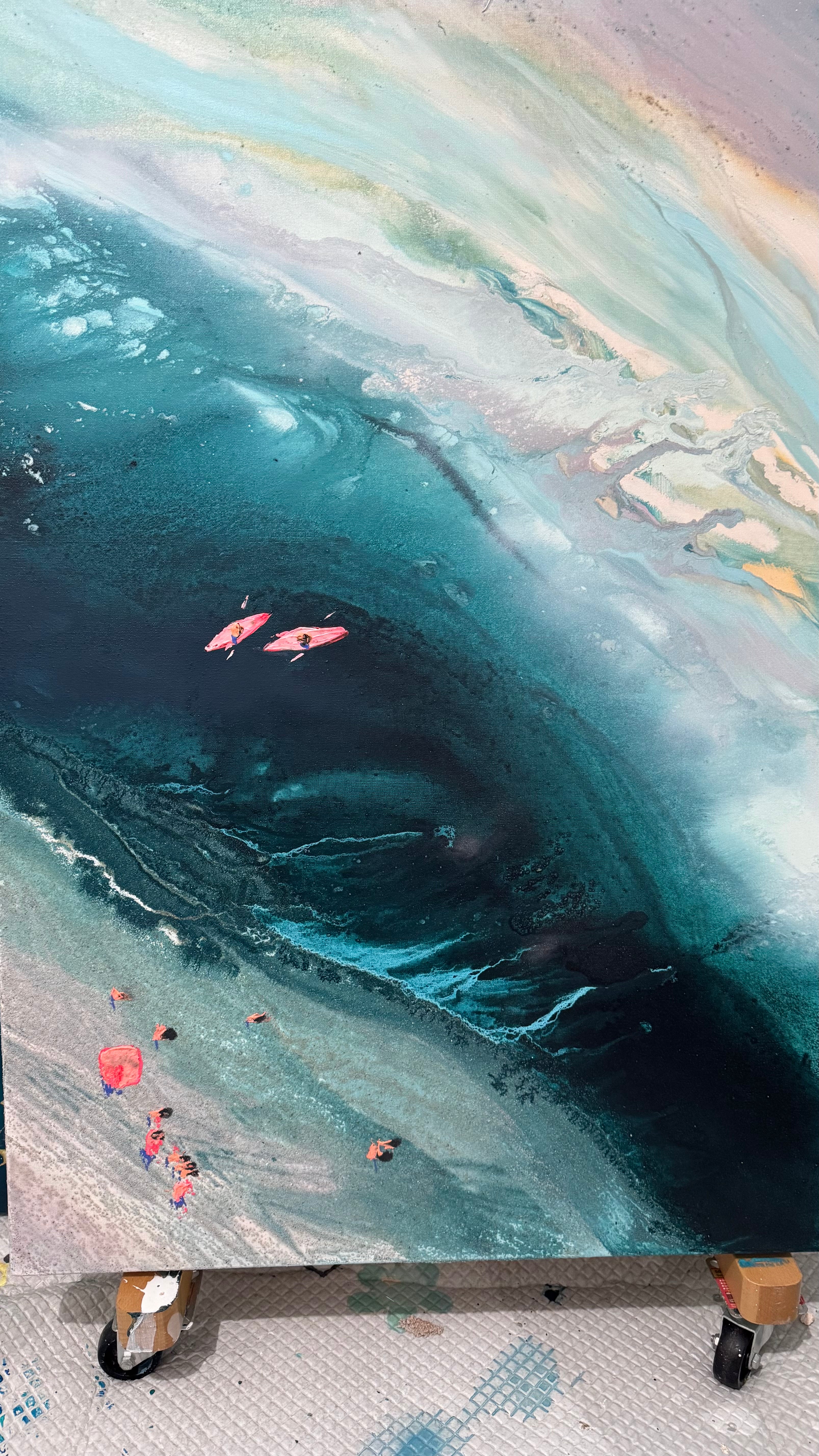 Coastal Painting 2-  60x90cm