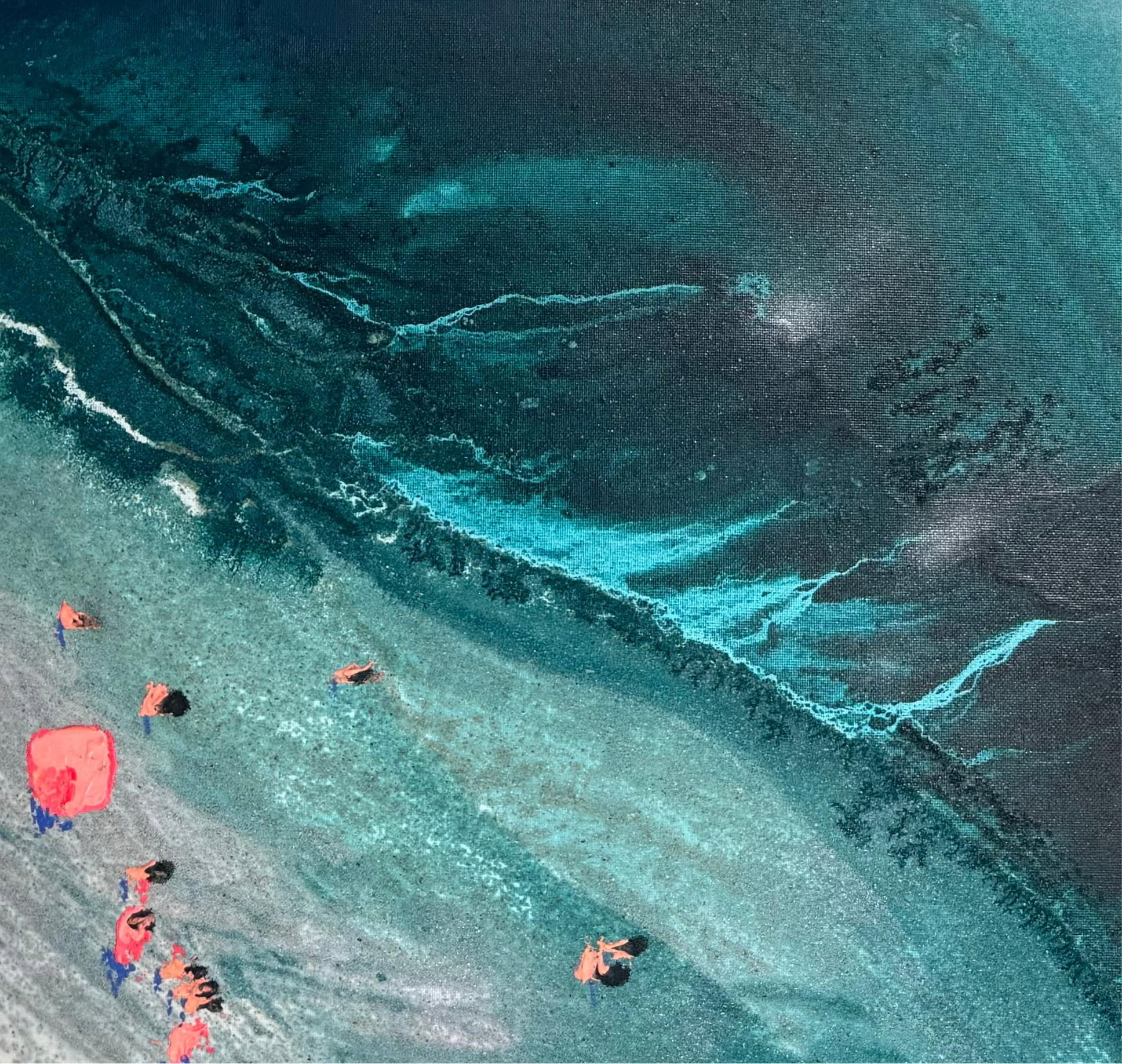 Coastal Painting 2-  60x90cm