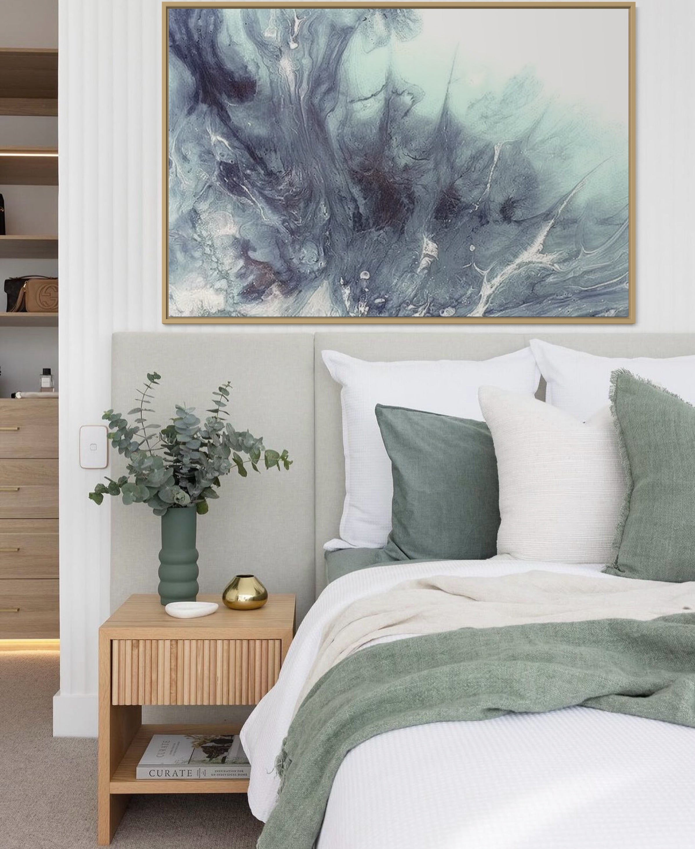 Ocean Dreams: Bronte Abstract 2. Limited Edition Art Print