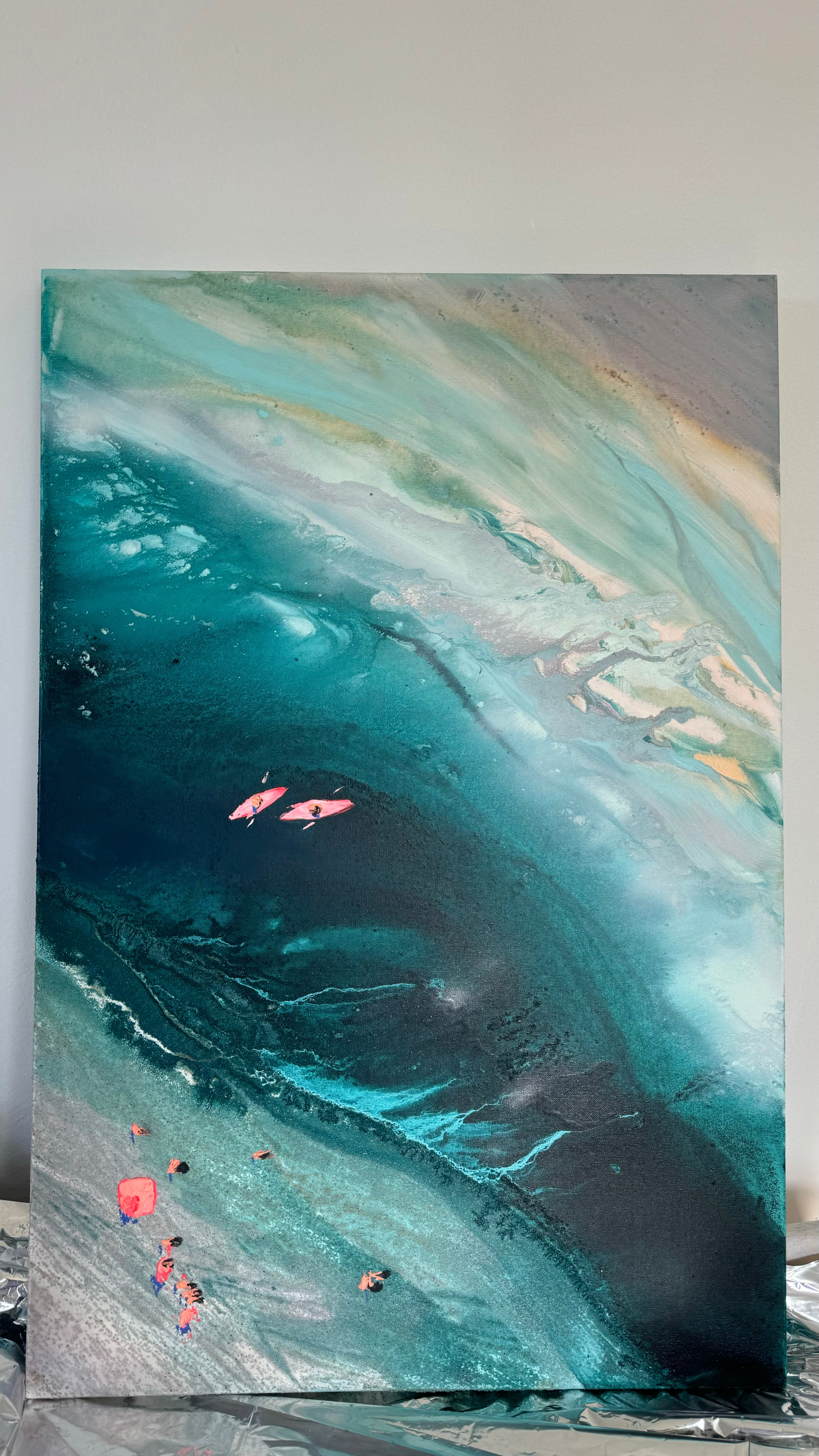 Coastal Painting 2-  60x90cm