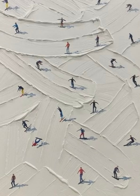 Aspen 90x120cm  FRAMED