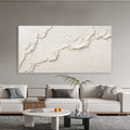 White  hills  3 90x180cm with Sand FRAMED