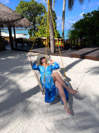 Art resort caftan cardigan