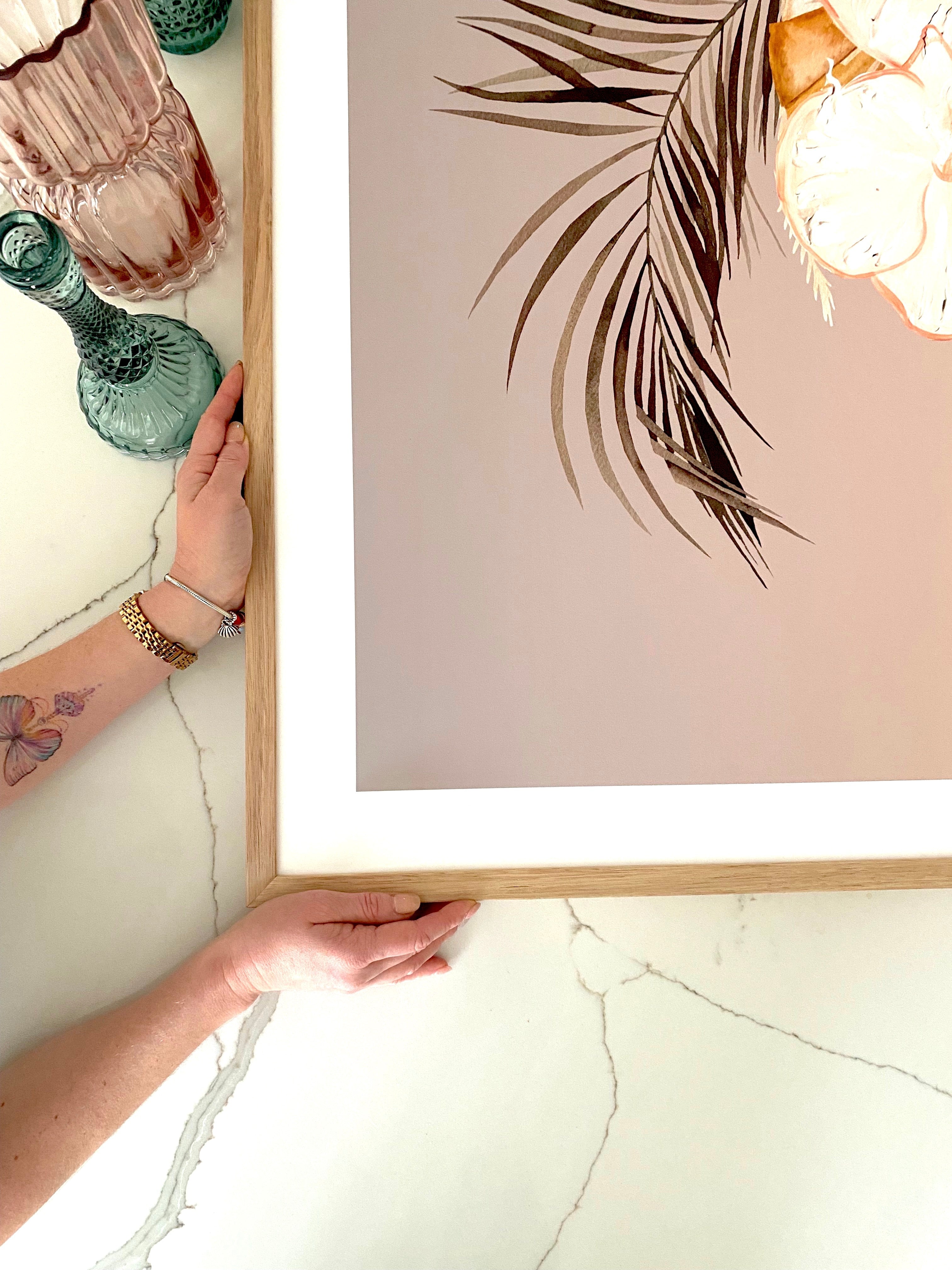 Angelic Boho Orchid 1. Limited Edition Print