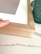 Angelic Boho Orchid.  Limited Edition Print 100x120cm Framed in Oak