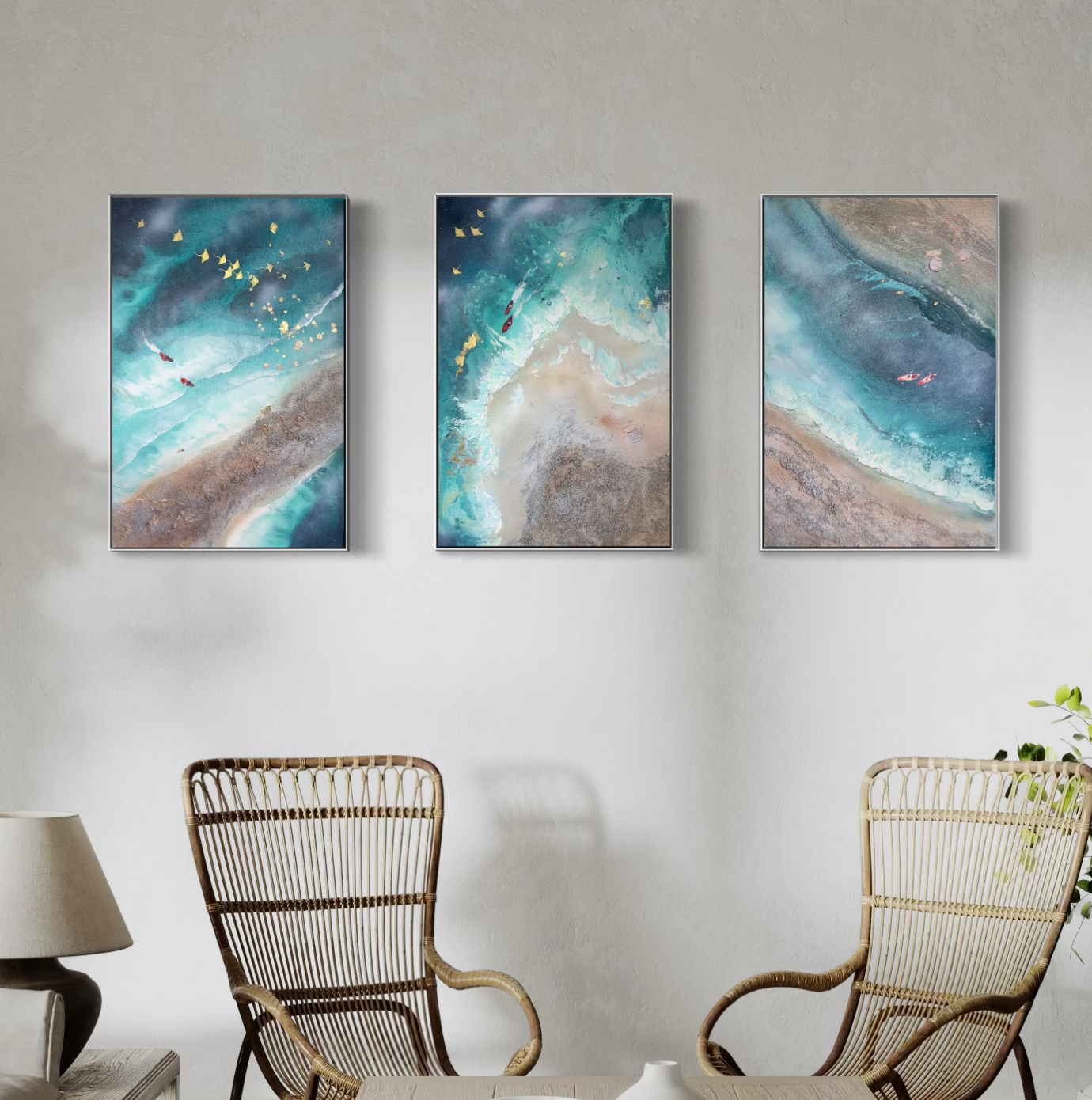 Coastal Painting set