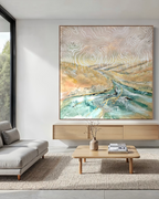 Genesis of Belonging 200x200cm