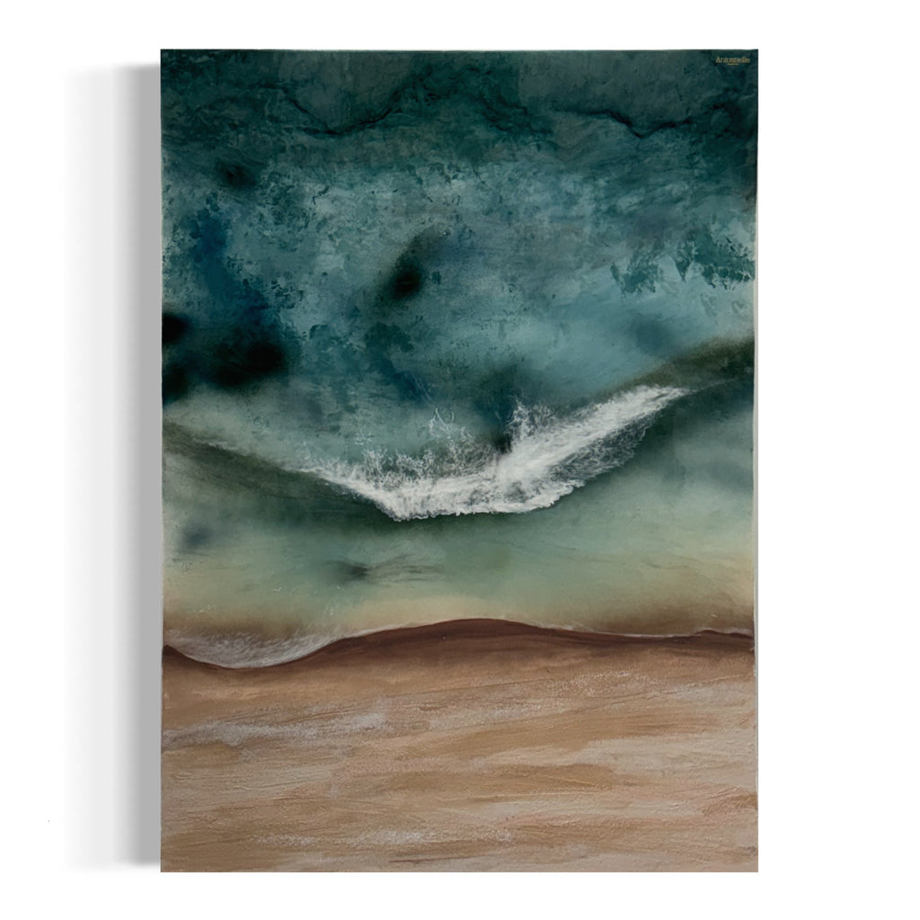 Ocean abstract artwork 