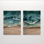 Whitsundays 1    120x90cm    Sand, Texture, Acrylic