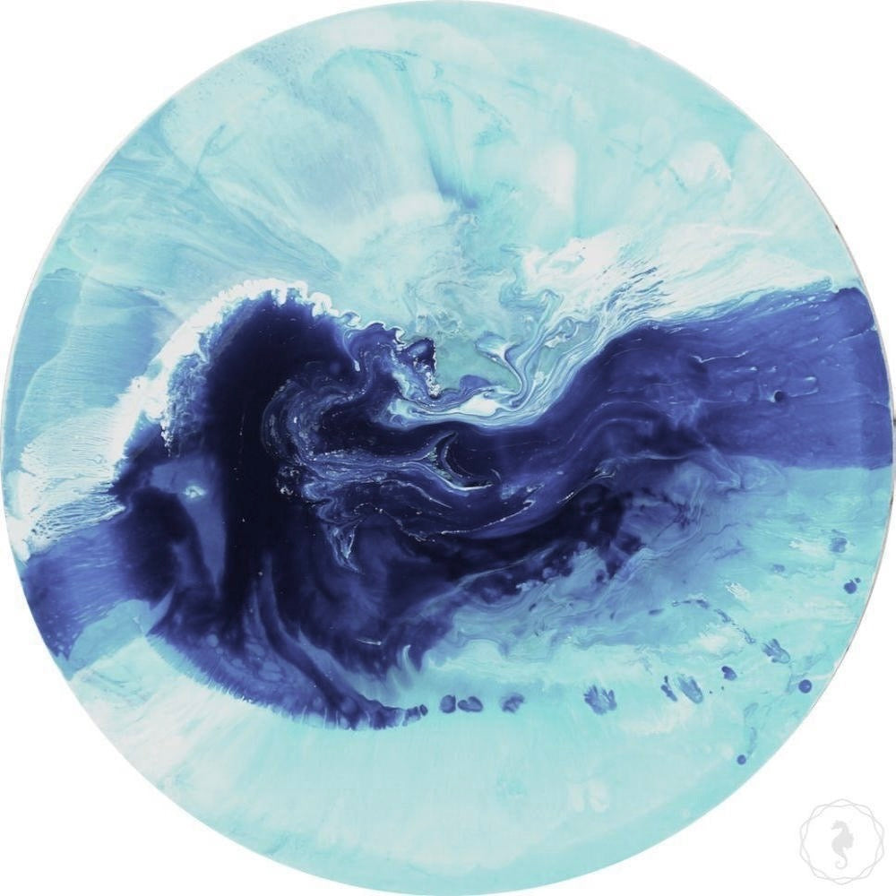 Silence. Abstract ocean. Original Artwork Silence - Hunters Hill Art Prize Finalist 2016 Award winner.