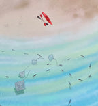 Hawaii 100x100cm. FRAMED