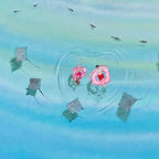 Hawaii 100x100cm. FRAMED