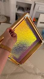 St Tropez Boats Artwork   Anchored FRAMED 30x30cm