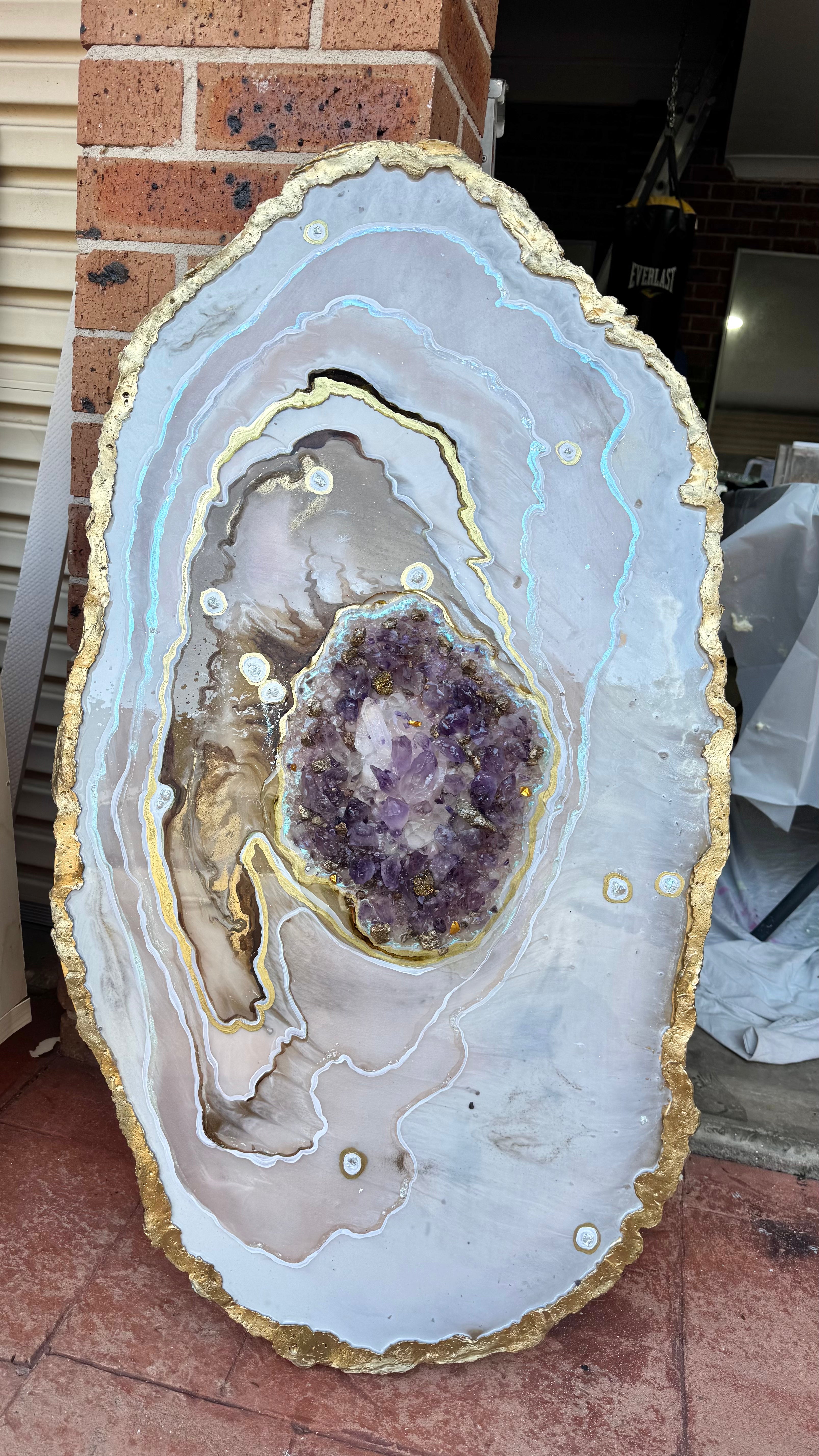 Amethyst Harmony Reef in Gold