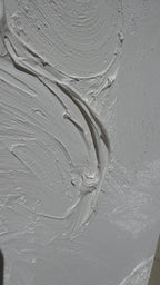 White  hills  4 75x150cm with Sand FRAMED