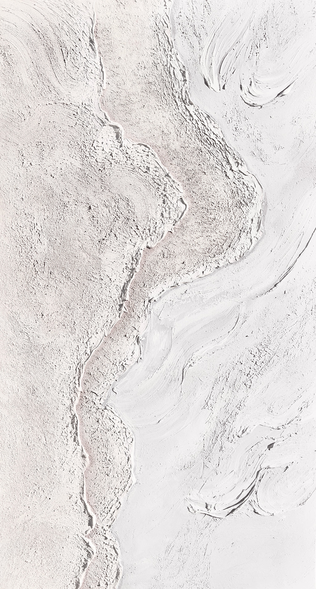 White  hills  4 75x150cm with Sand FRAMED