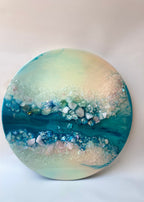 Elixir 5 with Aura. Rainbow quartz points 40cm