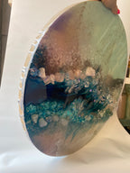 Elixir 3 with Aura. Rainbow quartz points 50cm