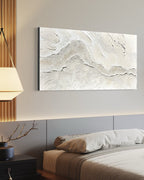 White  hills  4 75x150cm with Sand FRAMED