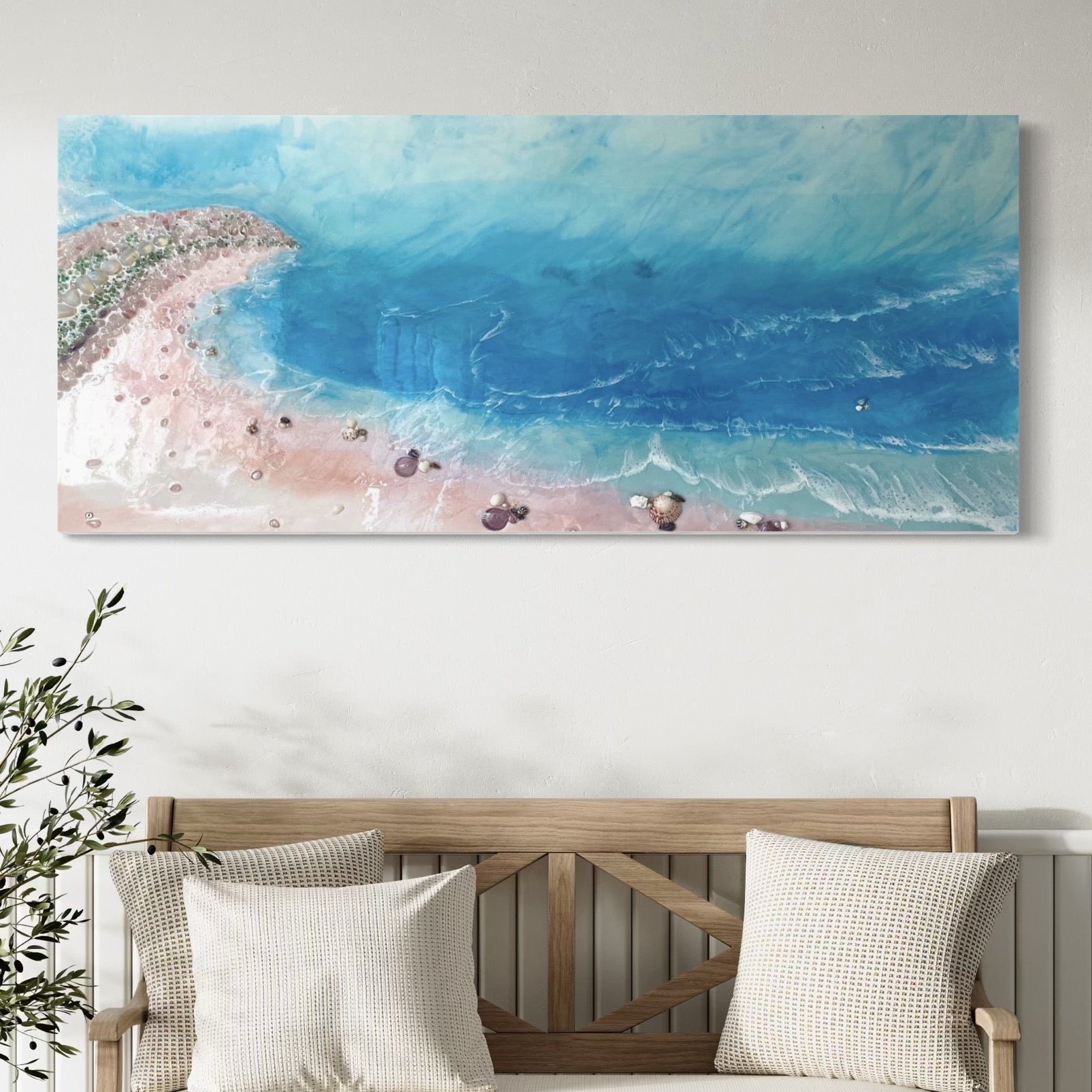 BOUNTY DREAM 75x150cm. FRAMED