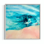 Laguna Beach vibes 2  55x55cm FRAMED