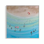 Hawaii 100x100cm. FRAMED