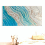 Whitehaven 90x180cm with Sand FRAMED