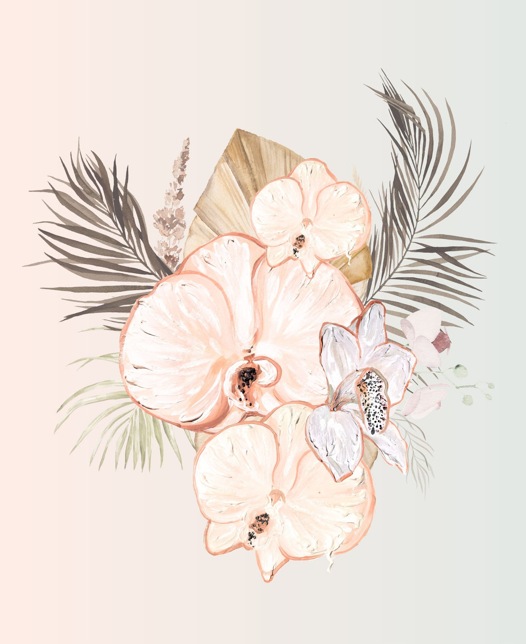 Angelic Boho Orchid 2. Limited Edition Print
