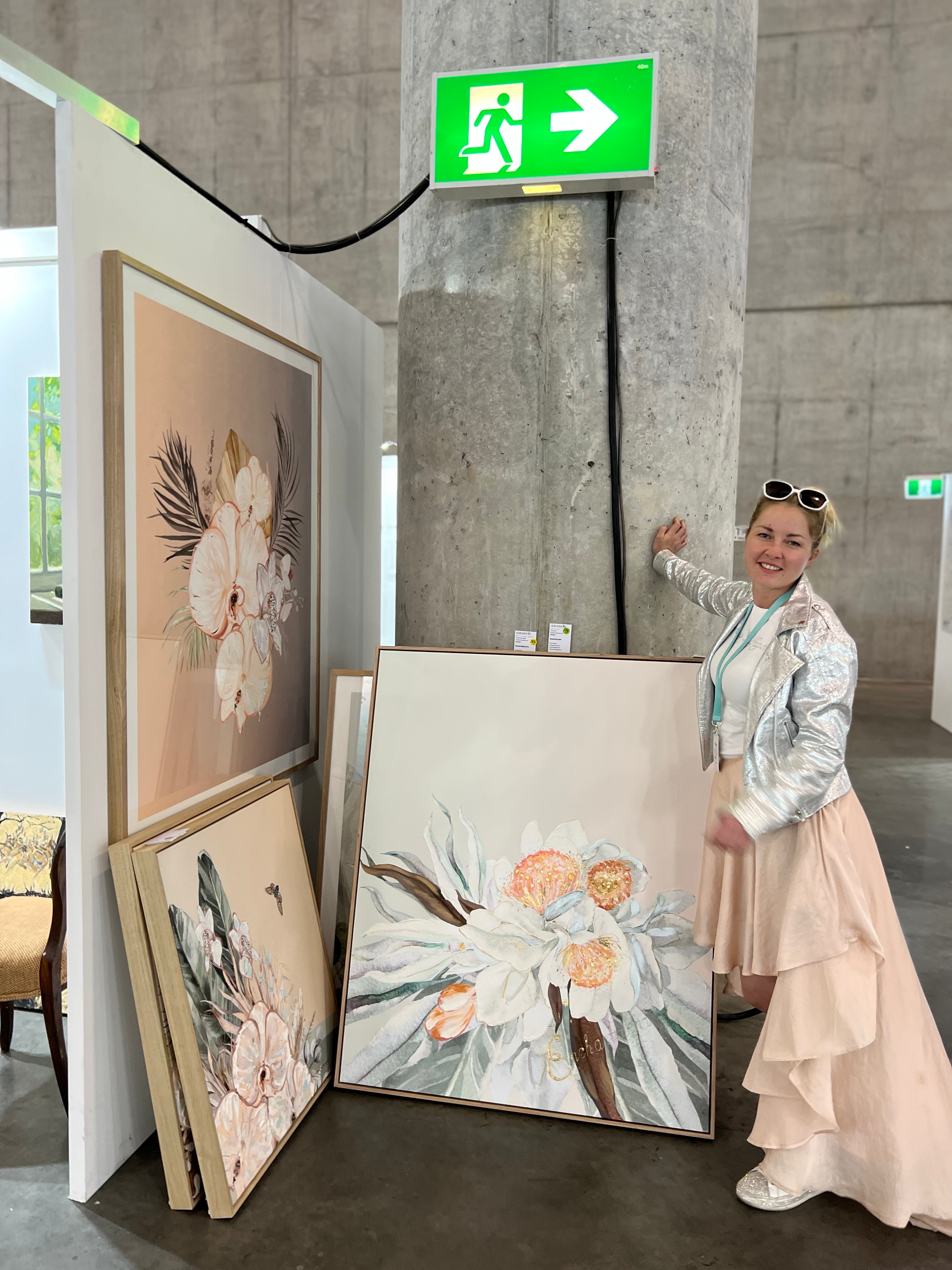 Gumtree Floral. Limited Edition Print