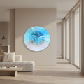 Coogee Vibe. Round Acrylic Beach Artwork.  Round Perspex Print