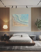 Whitsundays Whitewash - Original Textured Artwork 90x120cm