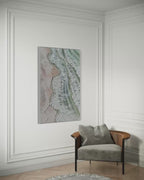 Whitsundays Green Tide - Original Textured Artwork 90x120cm