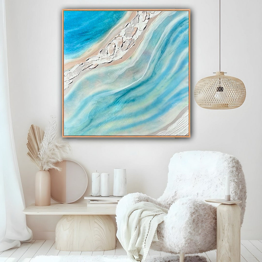 Whitehaven Australian Coast. Limited edition Print. Square