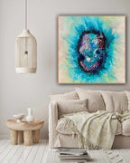 Coral Garden. Australian Reef. Limited edition Print. Square