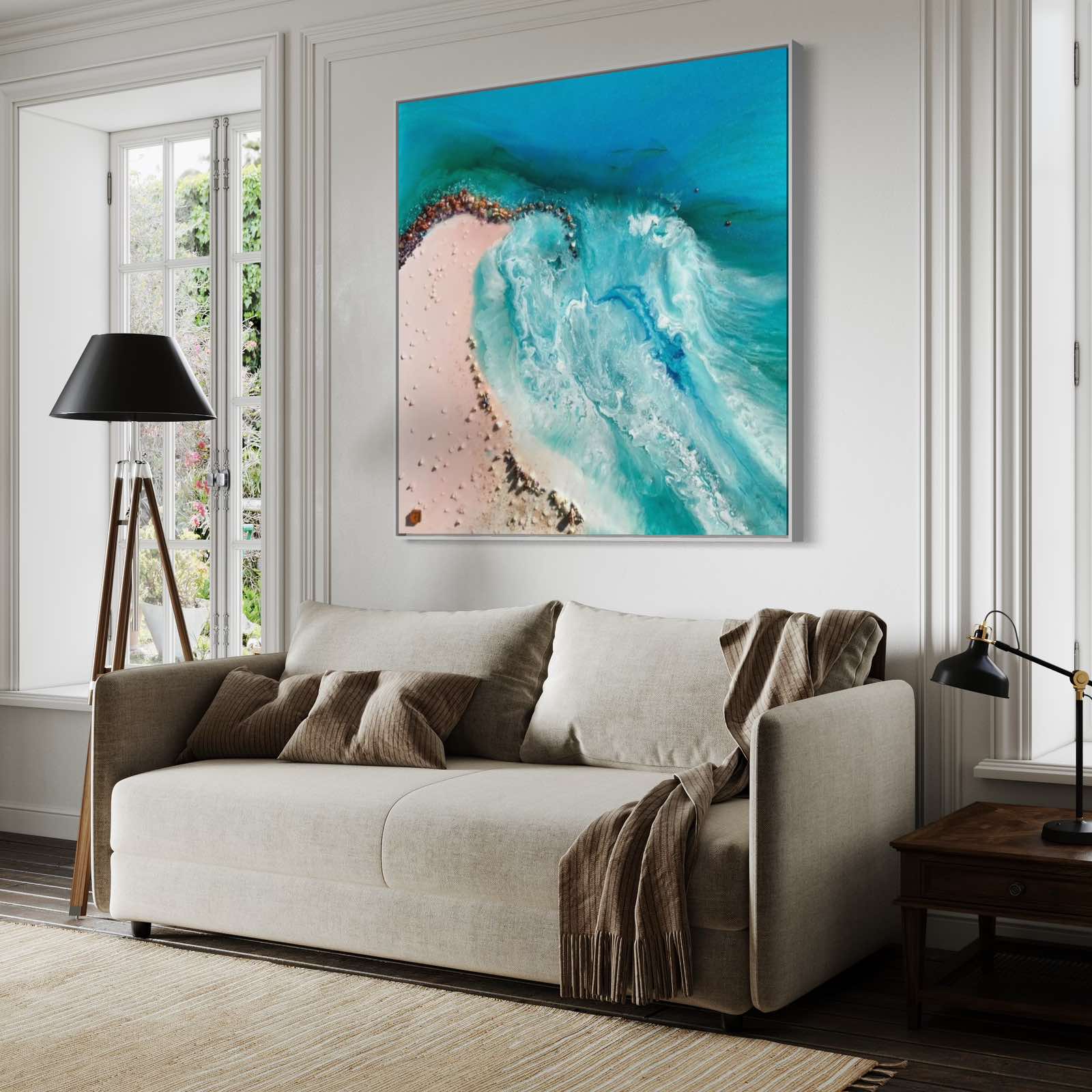 Durdle Door Abstract Ocean Limited Edition Print