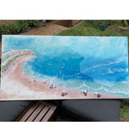 BOUNTY DREAM sky blue with roze quartz crystals