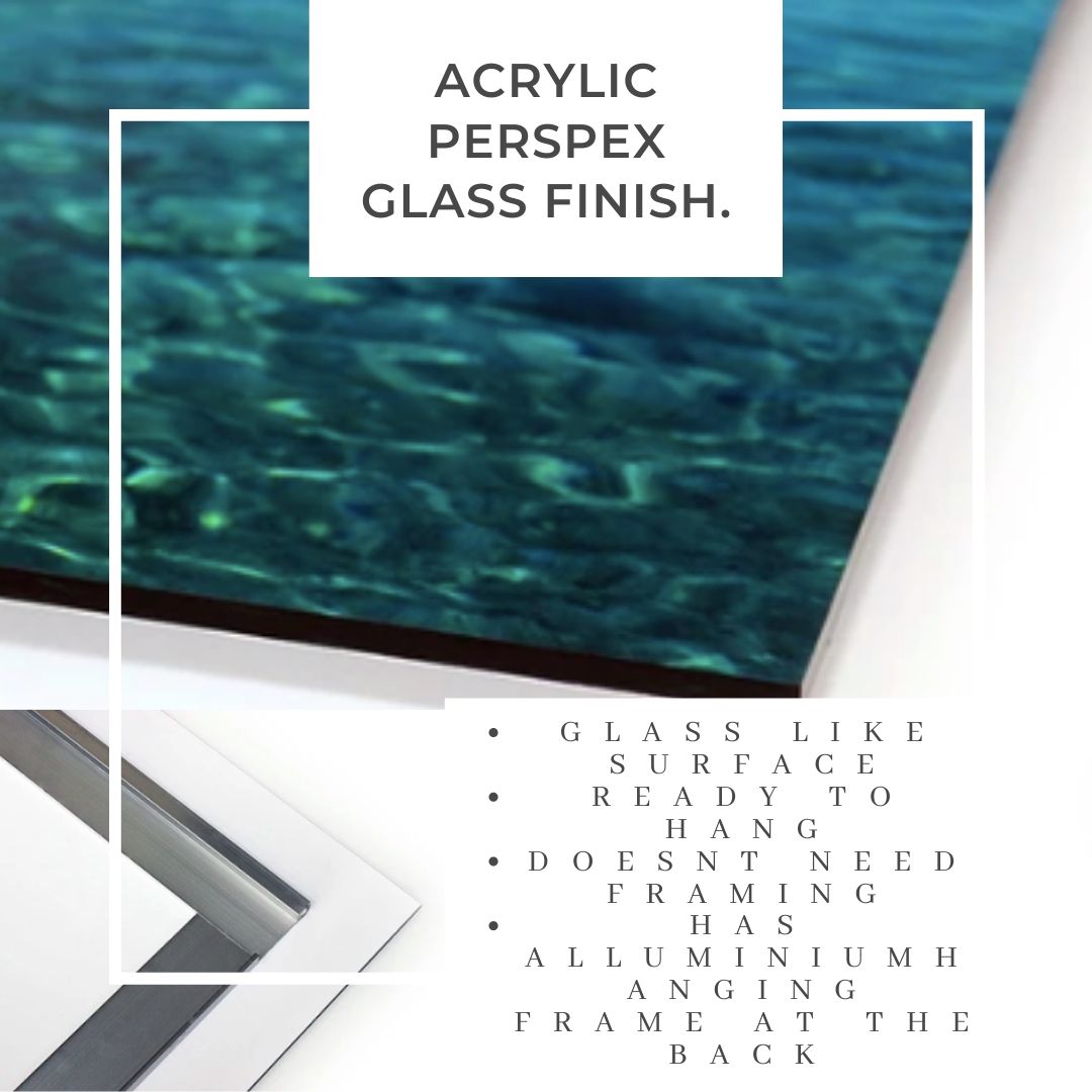 Dreaming Boho Abstract Ocean. Limited Edition Print