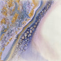 Light Amethyst Gemstone Artwork with Amethyst. COMMISSION