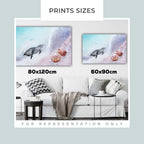 Blush Sands 3 Abstract Waves Print. Limited Edition Print