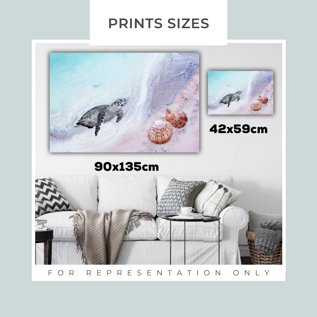 Bondi Surf Aqua Green | Limited Edition Art Print