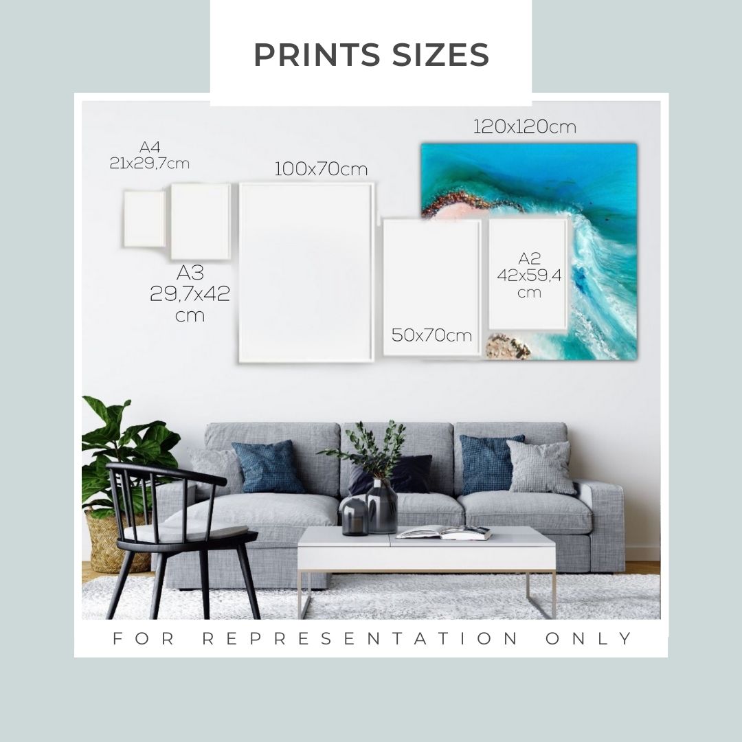 Bondi Surf Aqua Green | Limited Edition Art Print