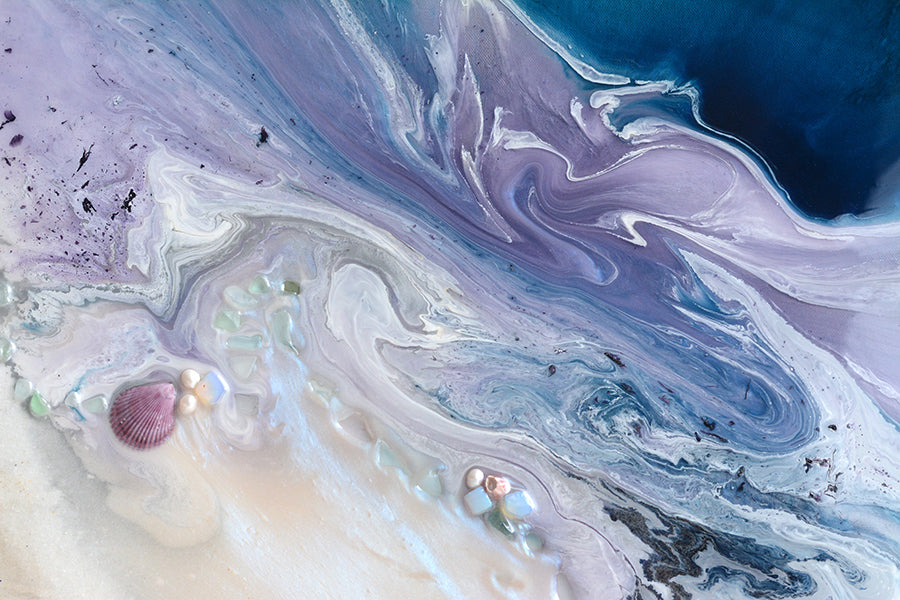 Abstract Sky. Deep Purple. Velvet sky Lavender. Art Print. Antuanelle 5 Sky Artwork. Limited Edition Print